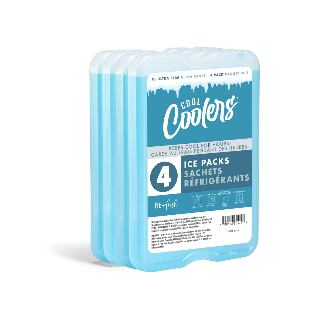 Cool Coolers XL Ice, Clear Blue