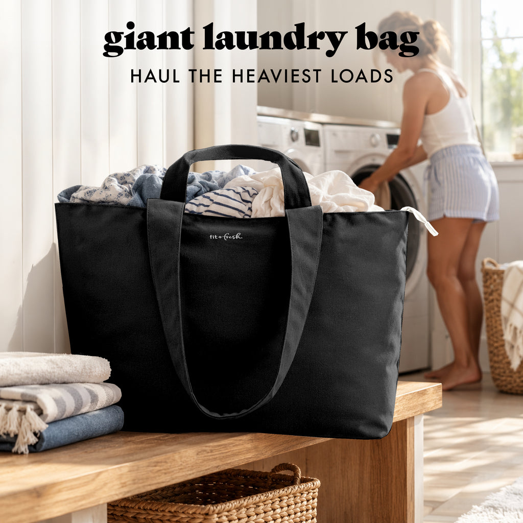 All The Things XL Travel Tote Bag, Black