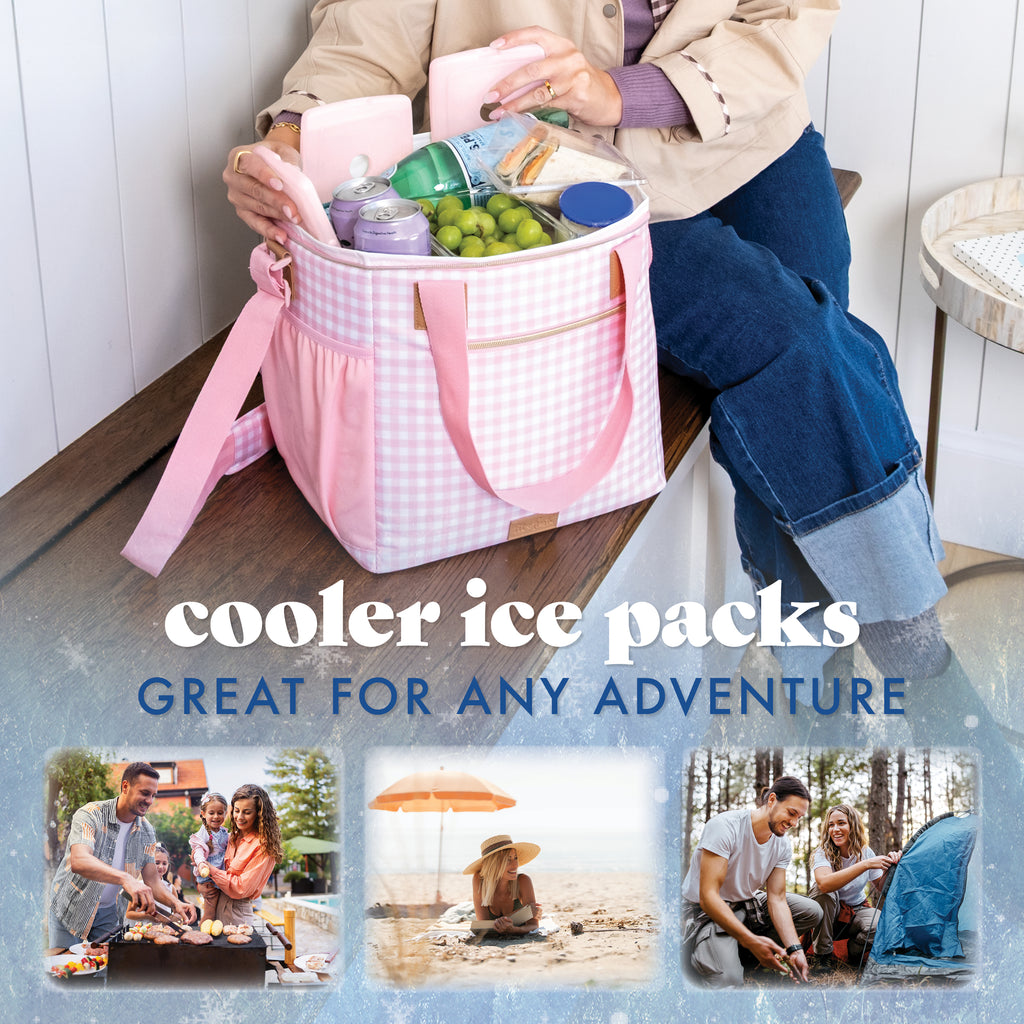 Cool Coolers Adult Slim Ice, Light Pink