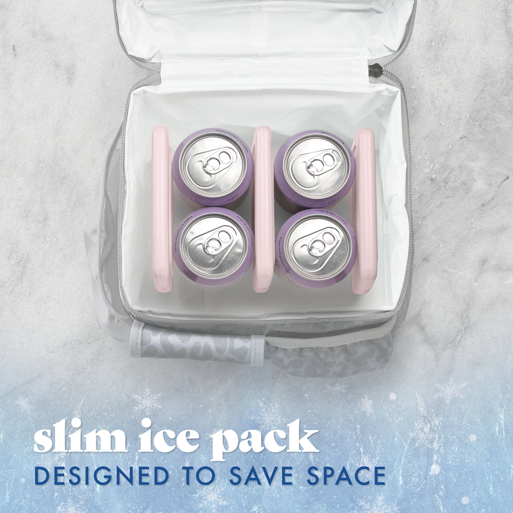 Cool Coolers Adult Slim Ice, Light Pink