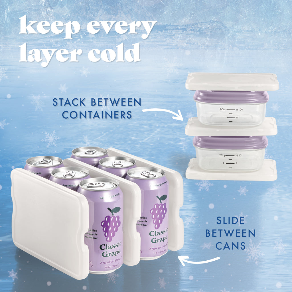 Cool Coolers XL Slim Ice, Ivory