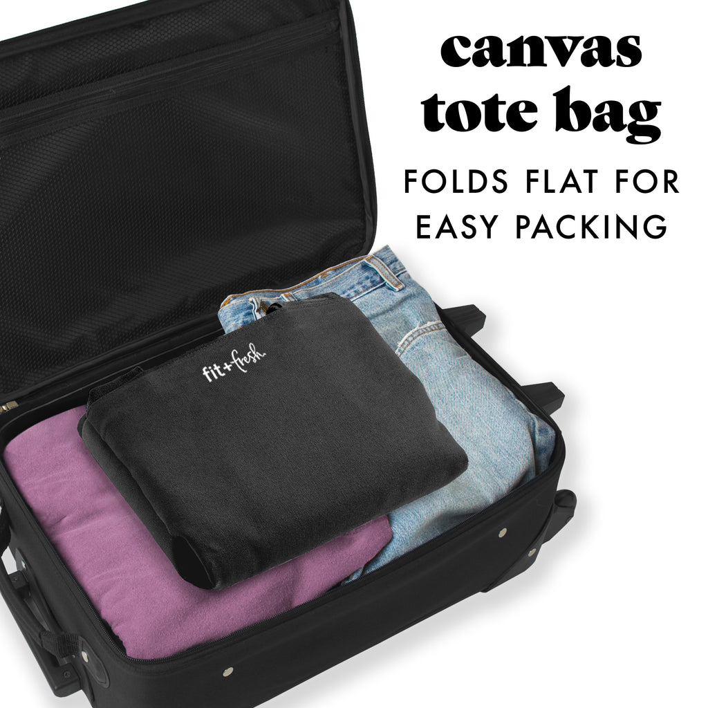 All The Things XL Travel Tote Bag, Black
