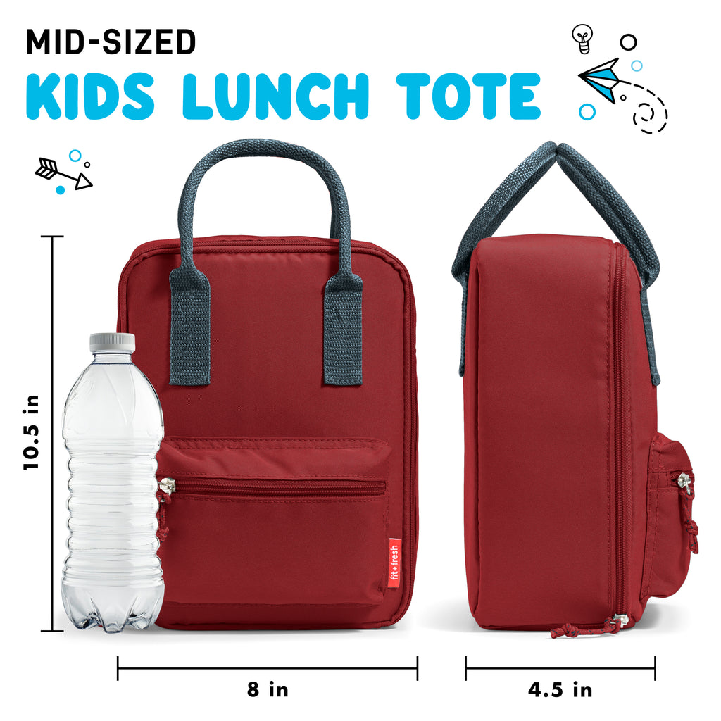 Connor Kids Lunch Bag, Cardinal