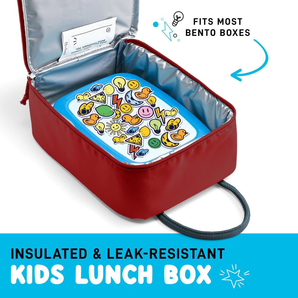 Connor Kids Lunch Bag, Cardinal