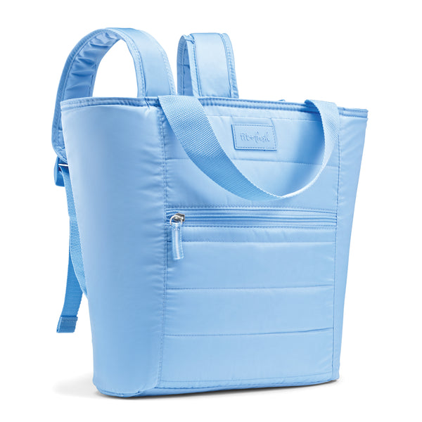 Mari 12-Can Backpack Cooler Tote, Cornflower