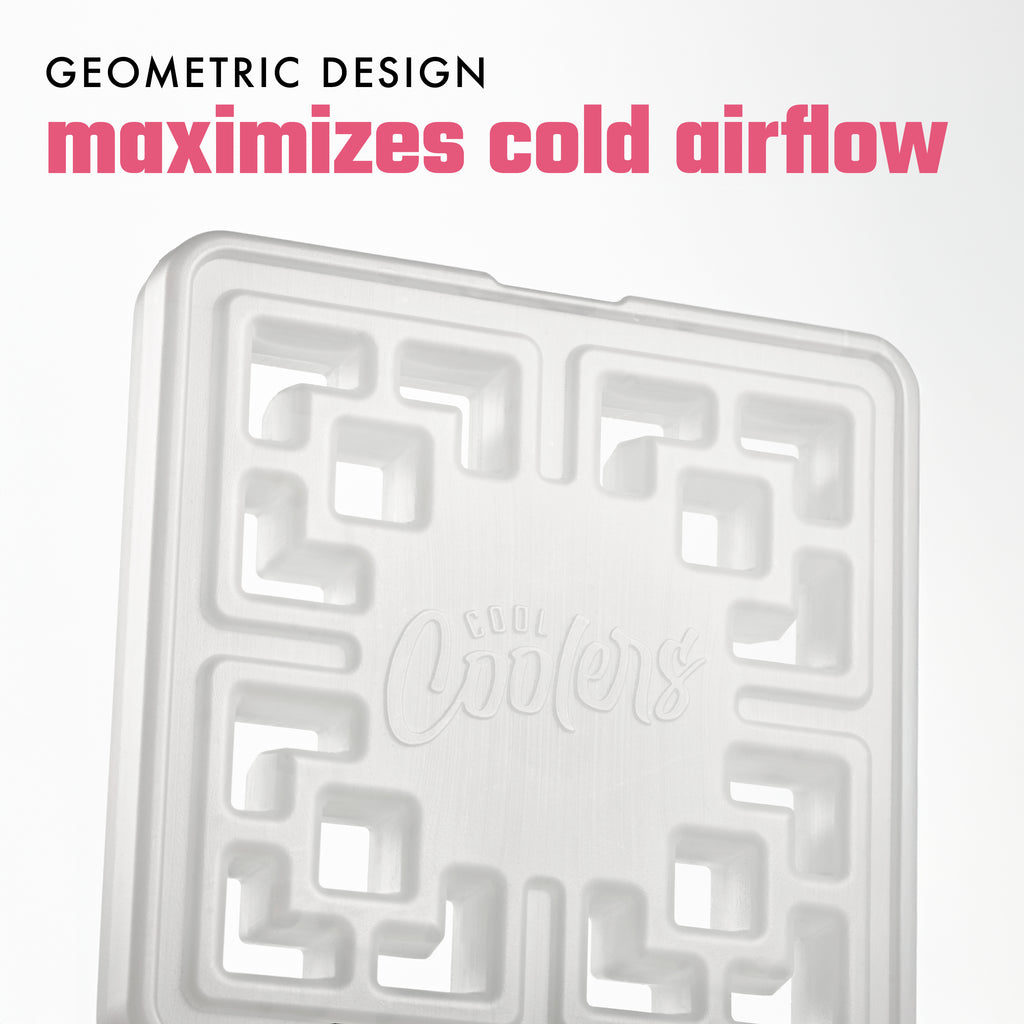 Cool Coolers XL Fashion Ice, White
