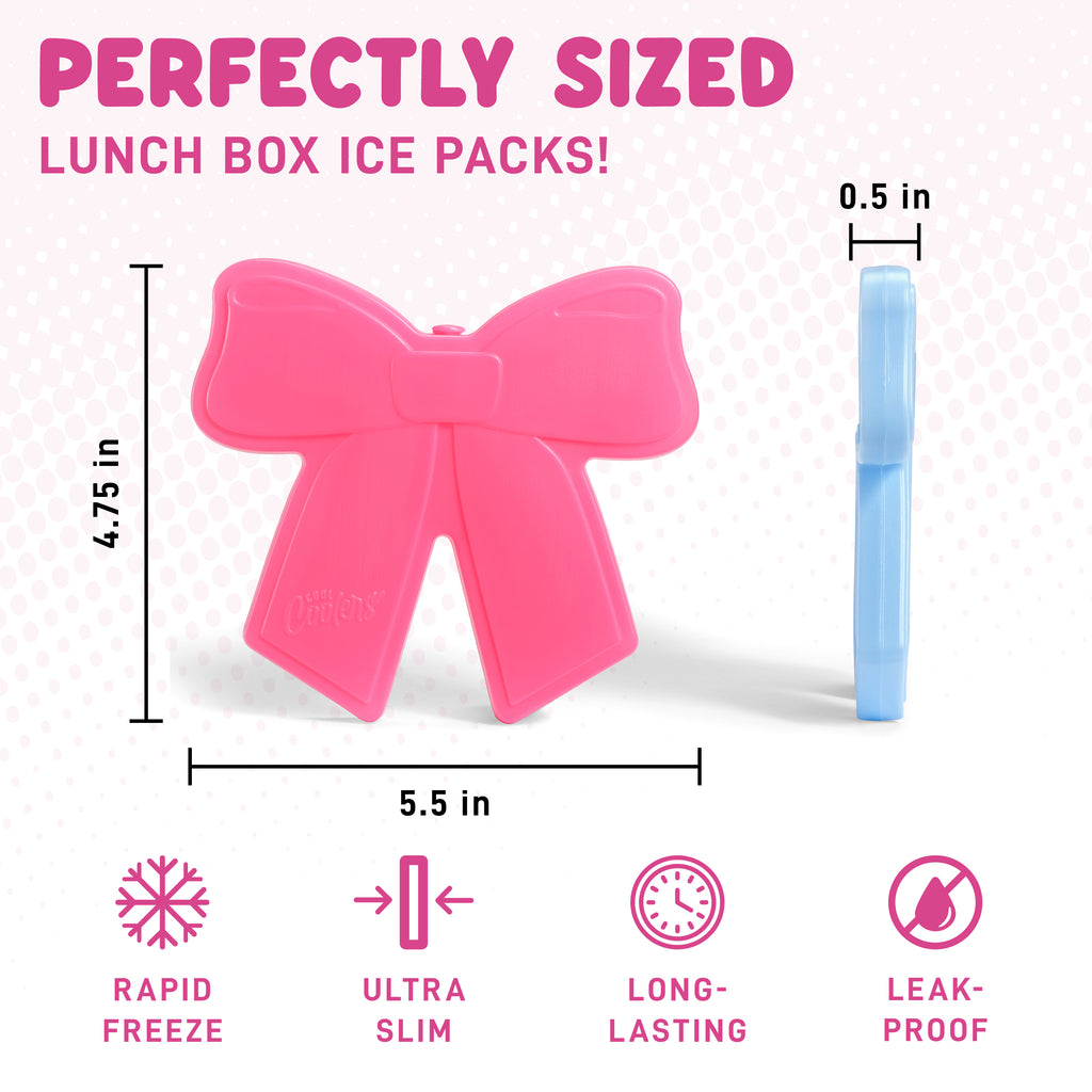 Cool Coolers Kids Shaped Ice, Bows