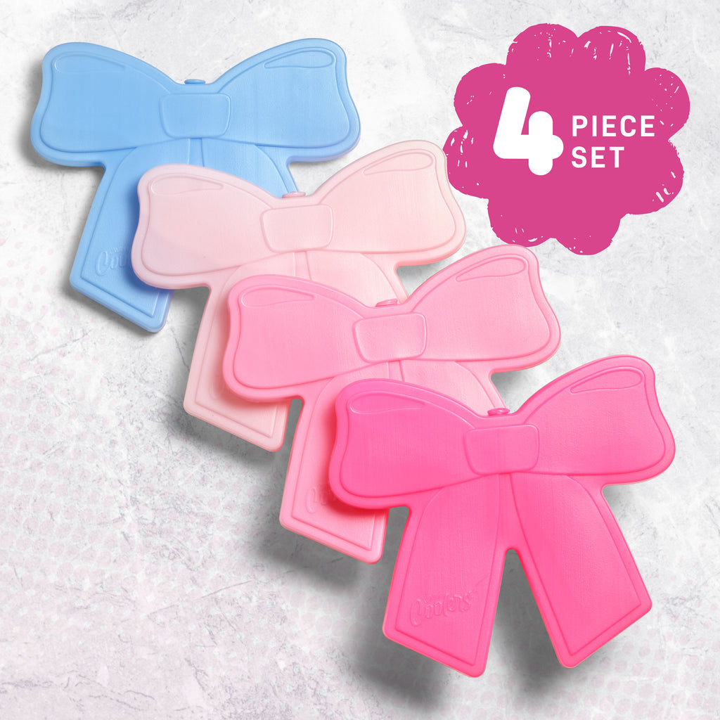 Cool Coolers Kids Shaped Ice, Bows