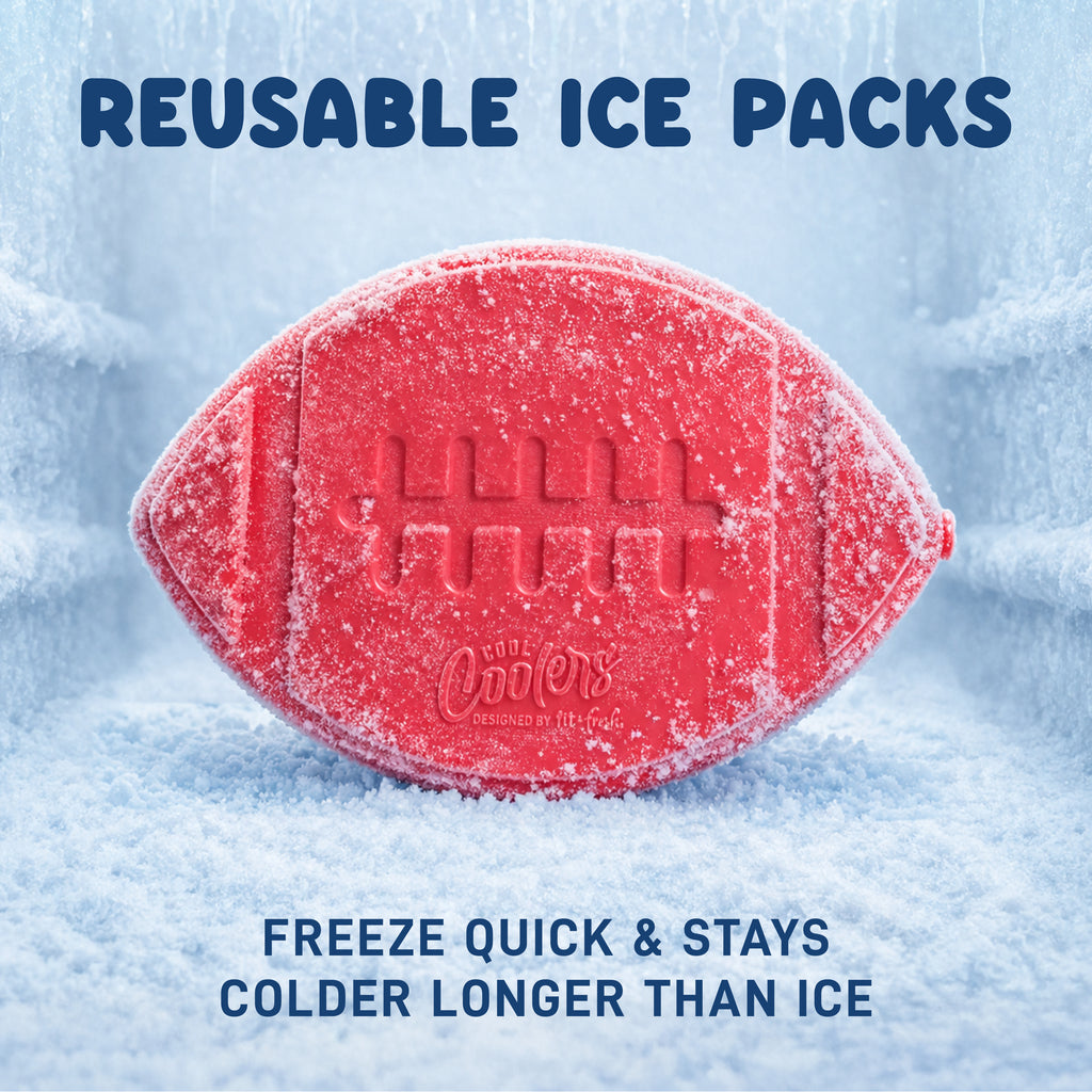 Cool Coolers Kids Shaped Ice, Football