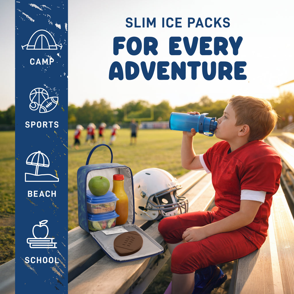 Cool Coolers Kids Shaped Ice, Football