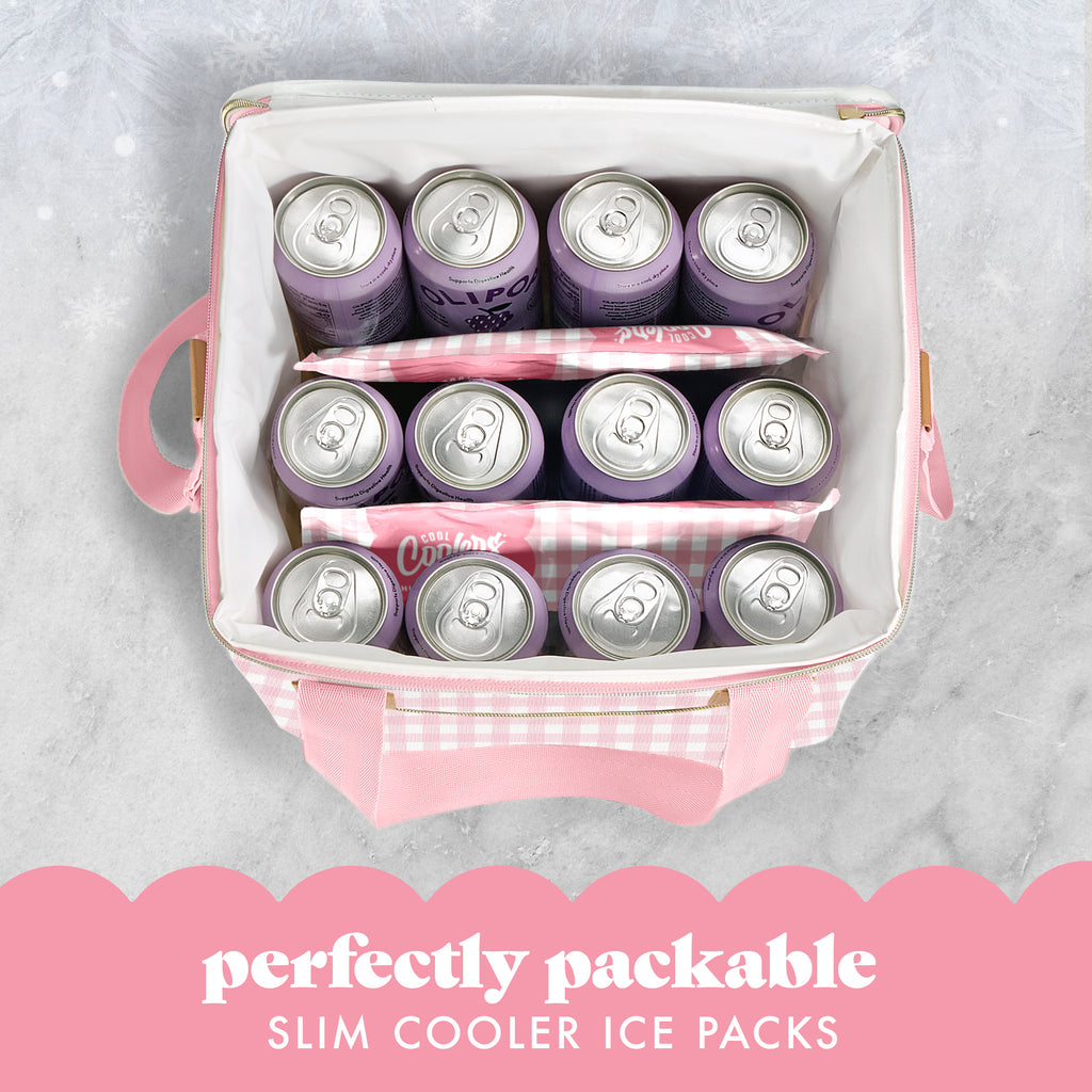 Cool Coolers XXL High Performance Cooler Ice, Pink Gingham